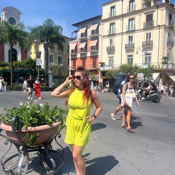 Bright Yellow Two-Piece Set - Picture 2 of 4